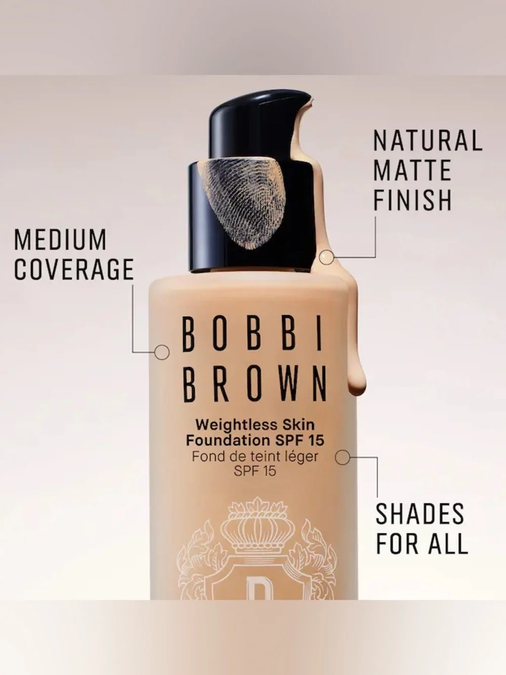 Bobbi Brown Weightless Skin Oil-Controlling Foundation - Honey (W-064)